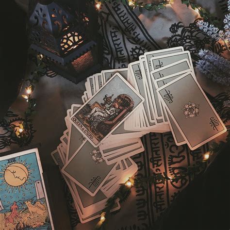 Trendy witchcraft tarot cards